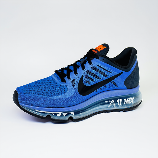 Nike Men's Air Max 2016 Running Shoe Photo Blue/Black/Total Orange Size 12 M US