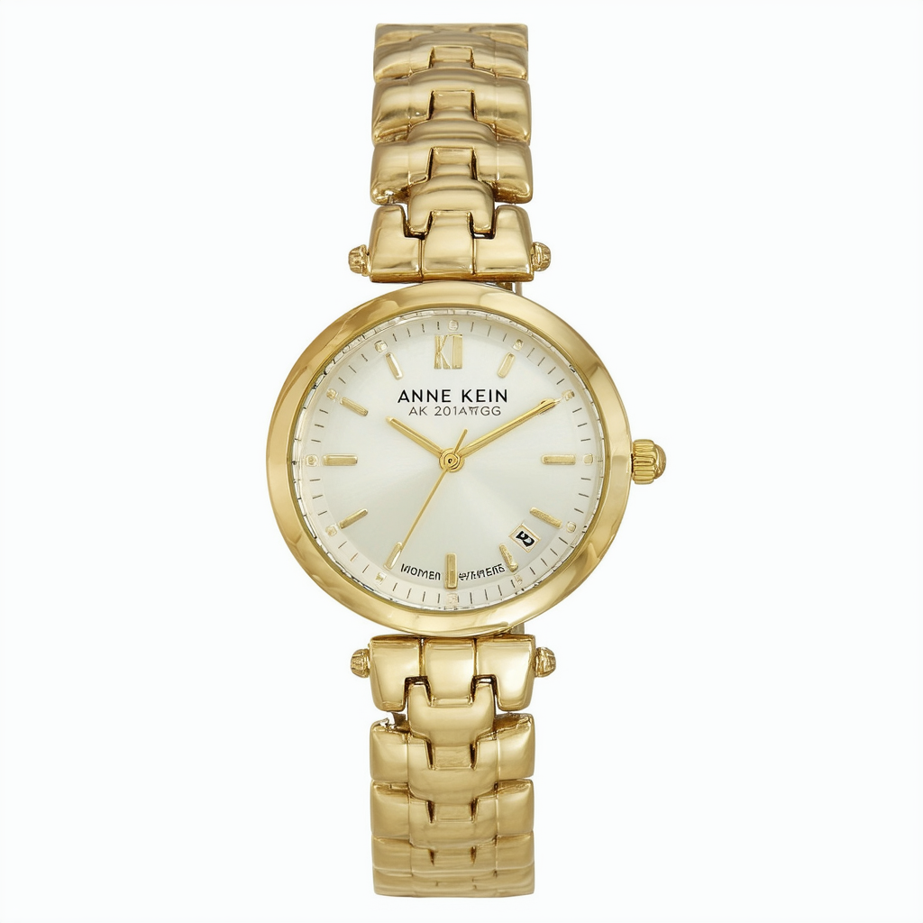 Anne Klein Women's AK/2014WTGB Gold-Tone Bracelet Watch