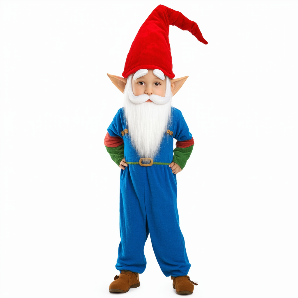 Princess Paradise Boy's Garden Gnome Costume, Large