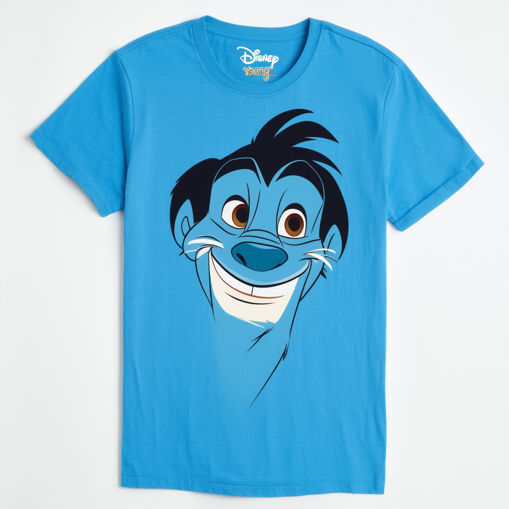 Disney Young Men's Rafiki Face T-Shirt