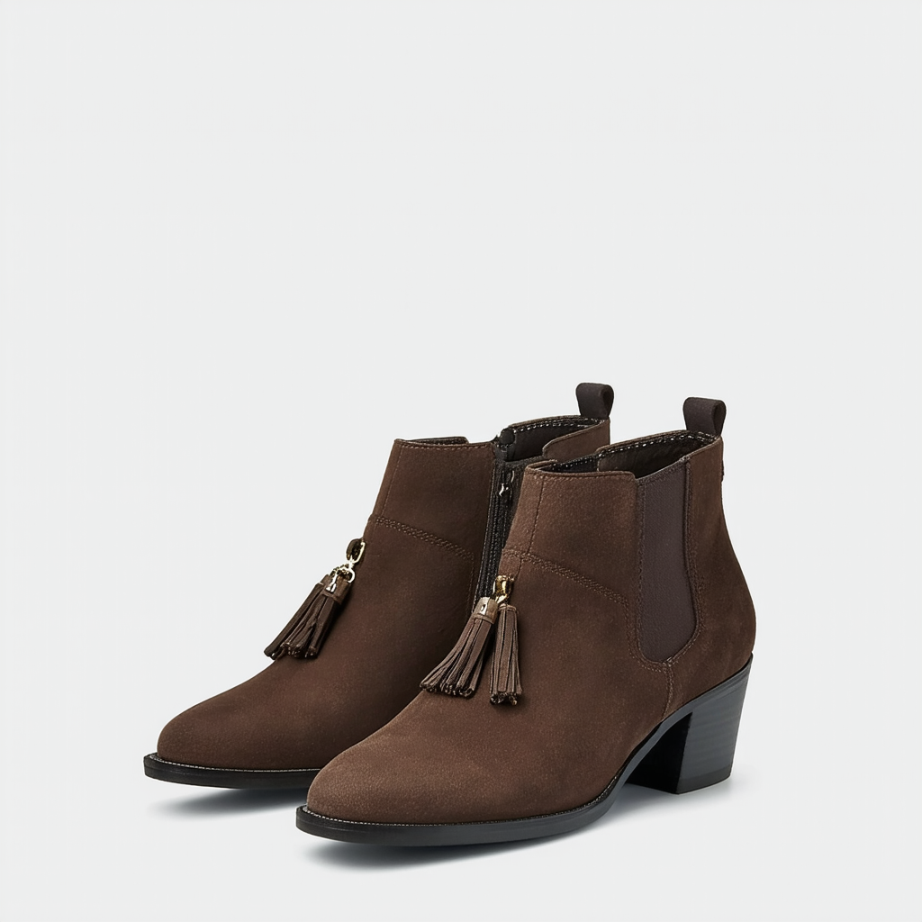 ECCO Women's Shape 75 Tassel Ankle Boot