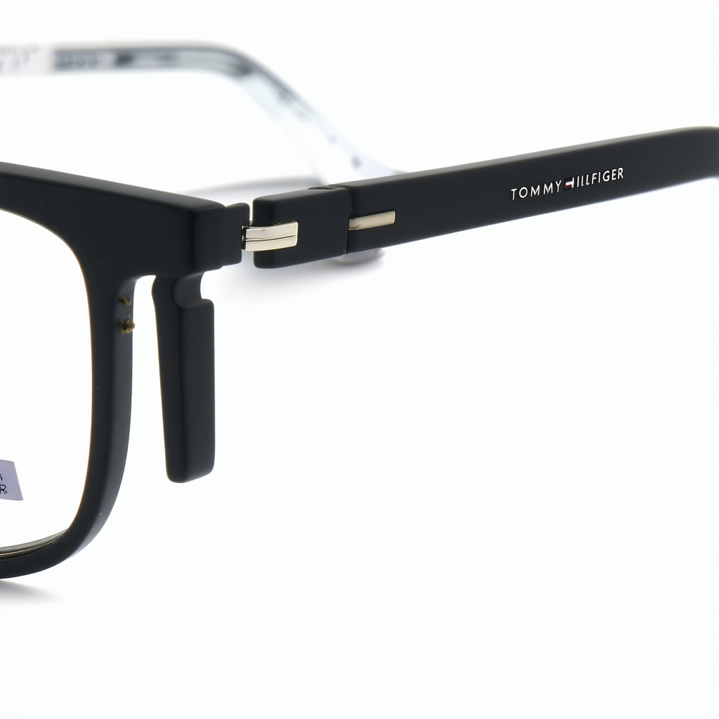 Eyeglasses Tommy Hilfiger TH 1524 0003 Matte Black / 00 Demo Lens, 55/18/145