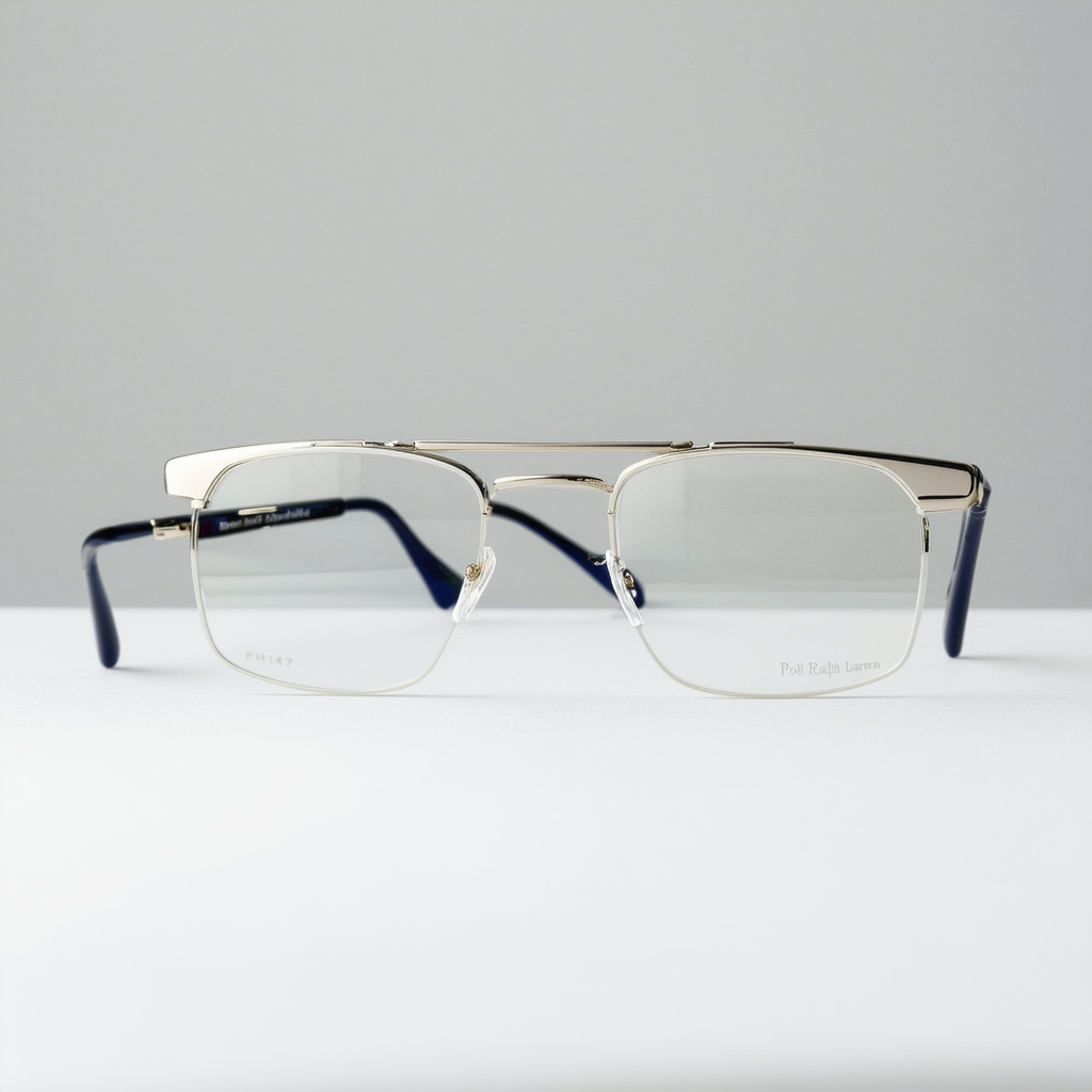 Polo Ralph Lauren Men's Ph1147 Rectangular Prescription Eyewear Frames