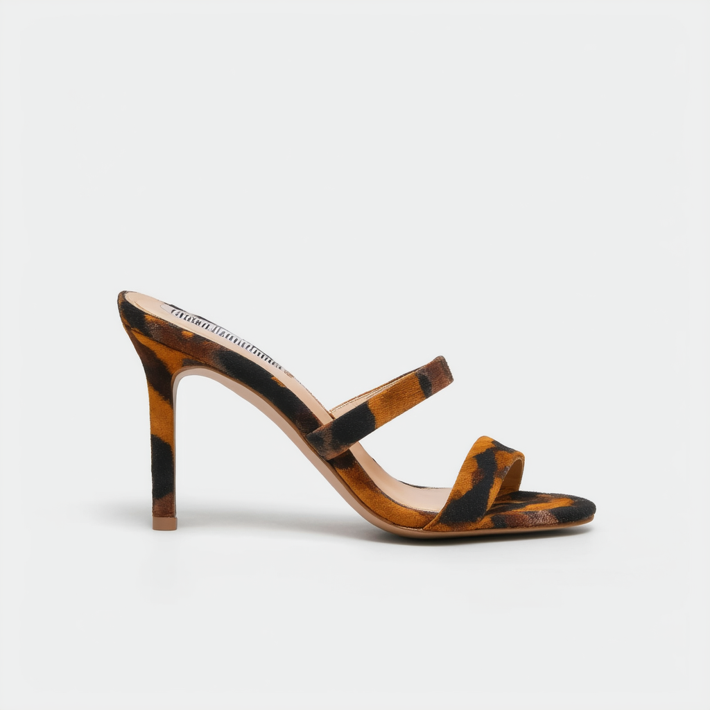 Steve Madden Women's Carrson Heeled Sandal, Chestnut Multi, 8