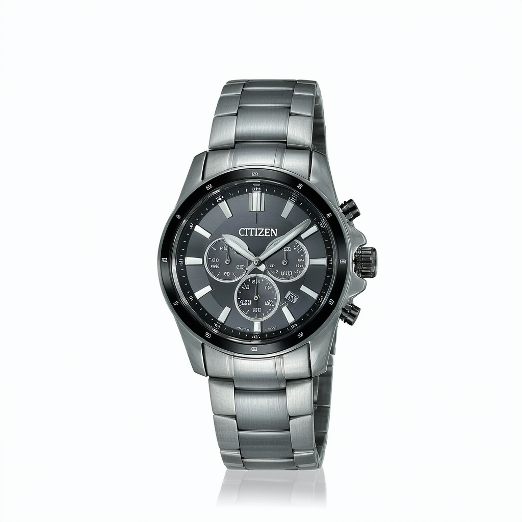 Citizen Watches AT4127-52H Eco-Drive Grey Ion Plated One Size