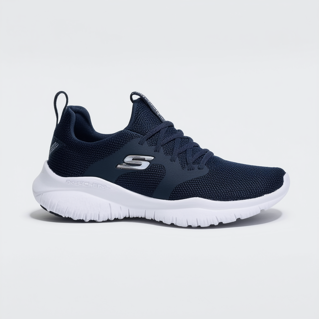 Skechers Relaxed Fit Skech-Flex 3.0 Whiteshore Mens Sneakers Navy/Black 10 XW