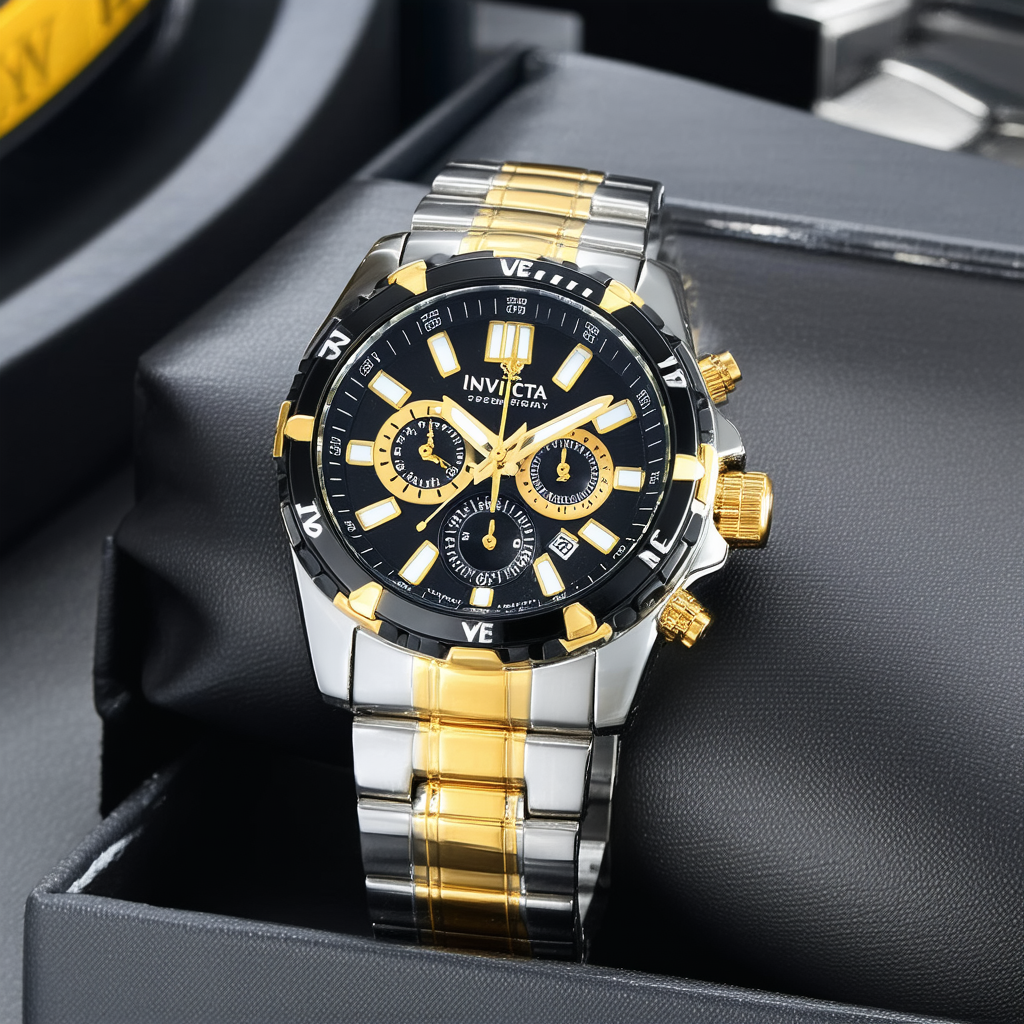 Invicta Men Speedway Quartz Watch, Two Tone, 26478