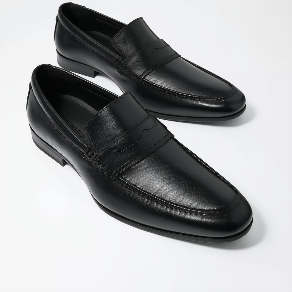 Calvin Klein Men's Kiley Leather Slip-On Loafer
