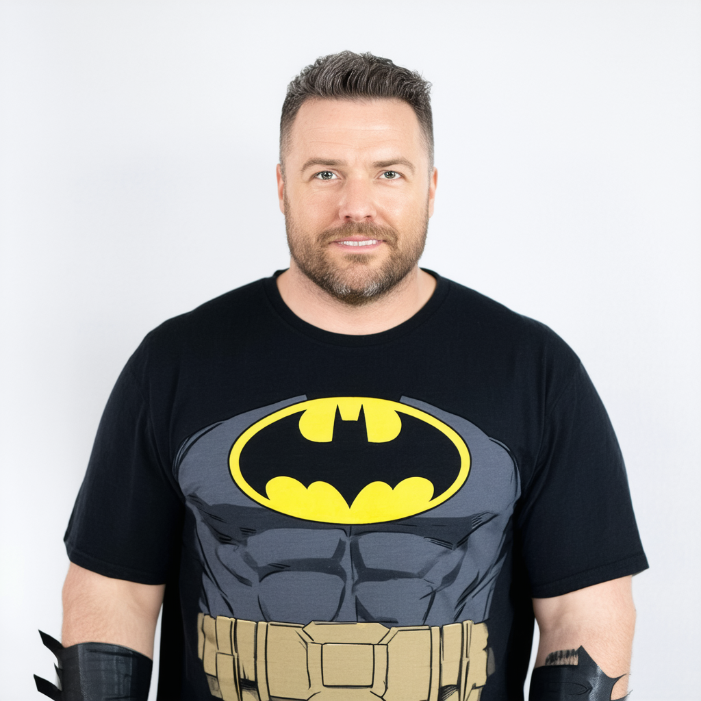 Trevco Men's Batman: The Animated Series Short Sleeve T-Shirt