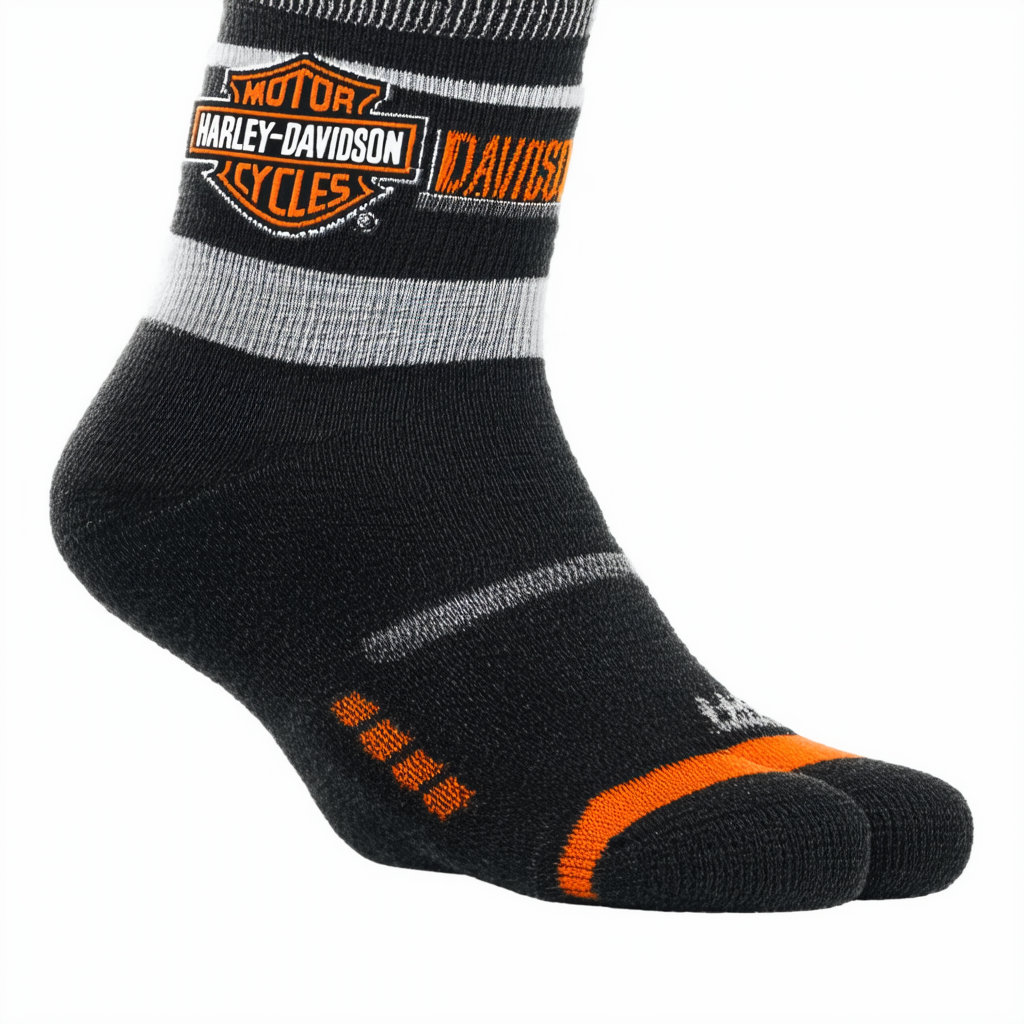 Harley-Davidson Wolverine Men's Comfort Cruiser Low-Cut Riding Socks D99203270