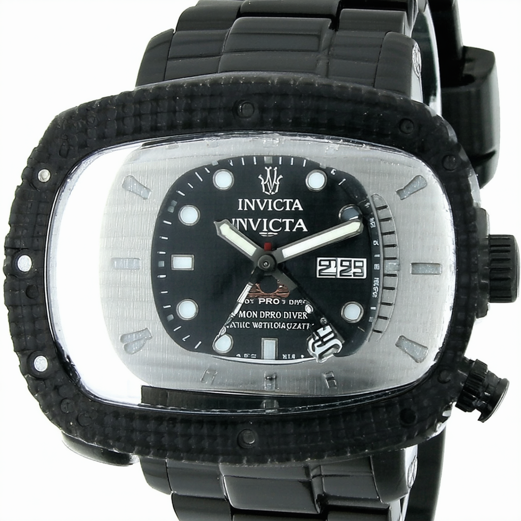 Invicta Men's 22555 Pro Diver Analog Display Quartz Black Watch