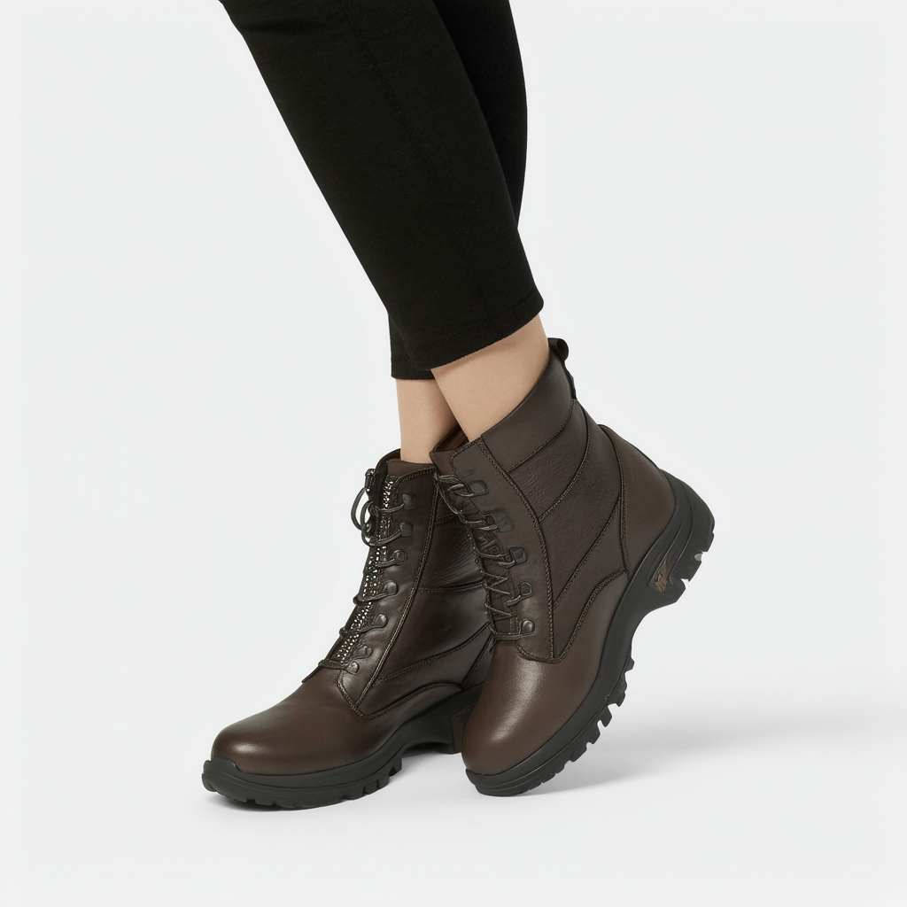 ECCO Women's Pelven Med Cut Zip Boot