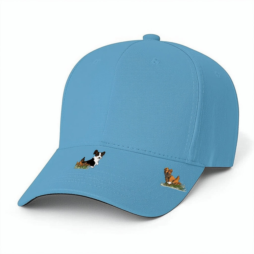 CafePress Cartoon Blue Heeler Herding Cap Baseball Cap