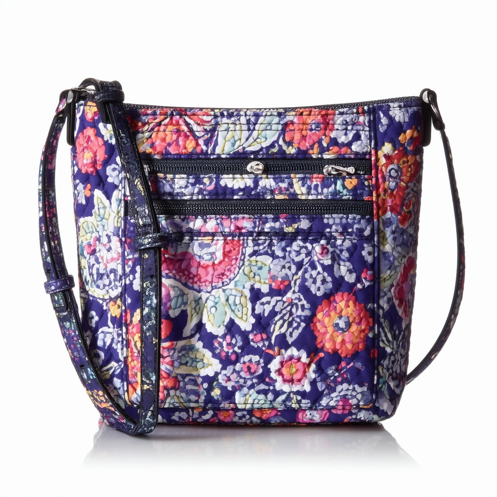 Vera Bradley Microfiber Carson Crossbody Purse