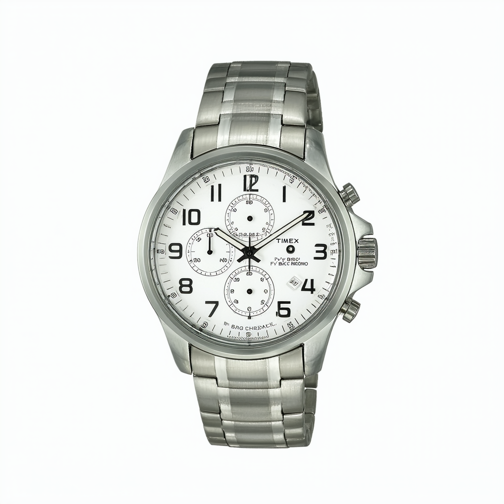 Timex Fly-Back Chrono White Dial Men's watch #T2N496