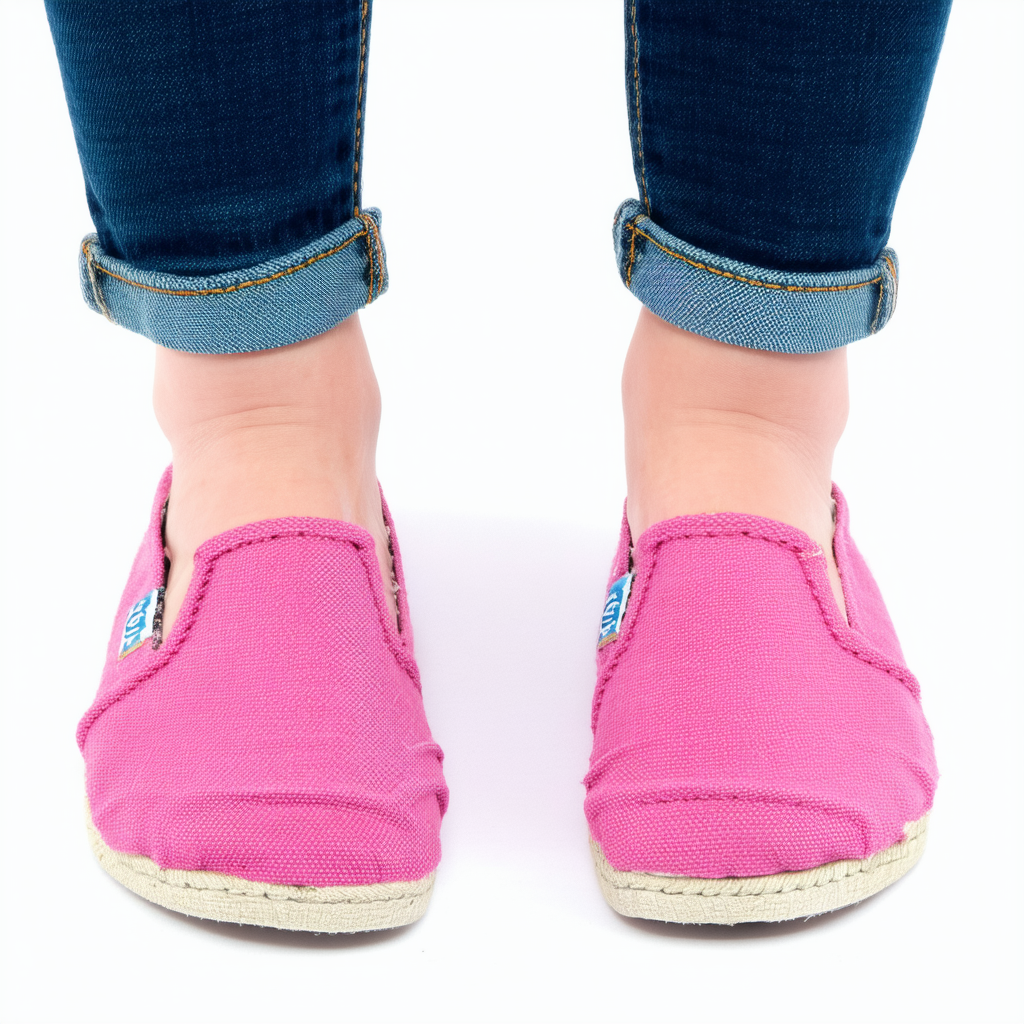 TOMS girls Toms Pink Canvas Classic 012001c10-pink
