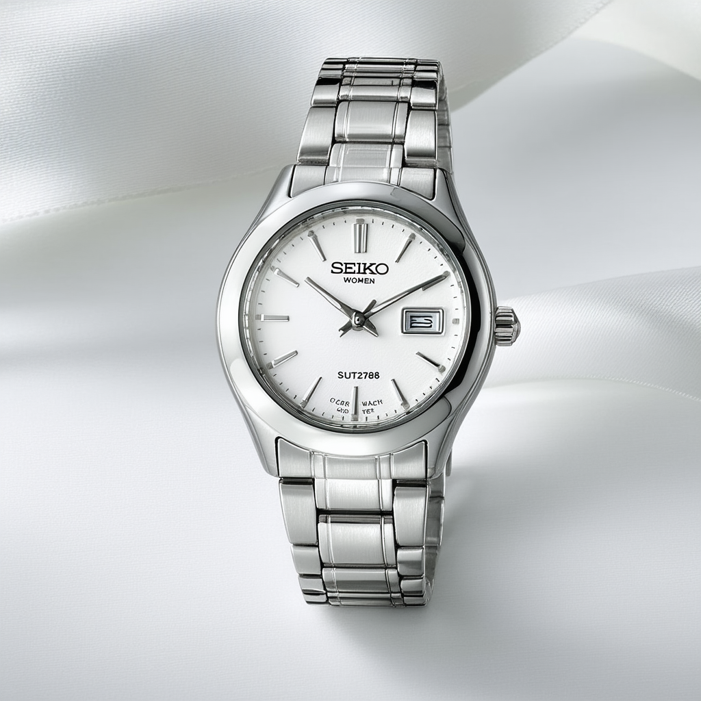 Seiko Women's 'Sport Watches' Quartz Stainless Steel Dress Watch (Model: SUT278)