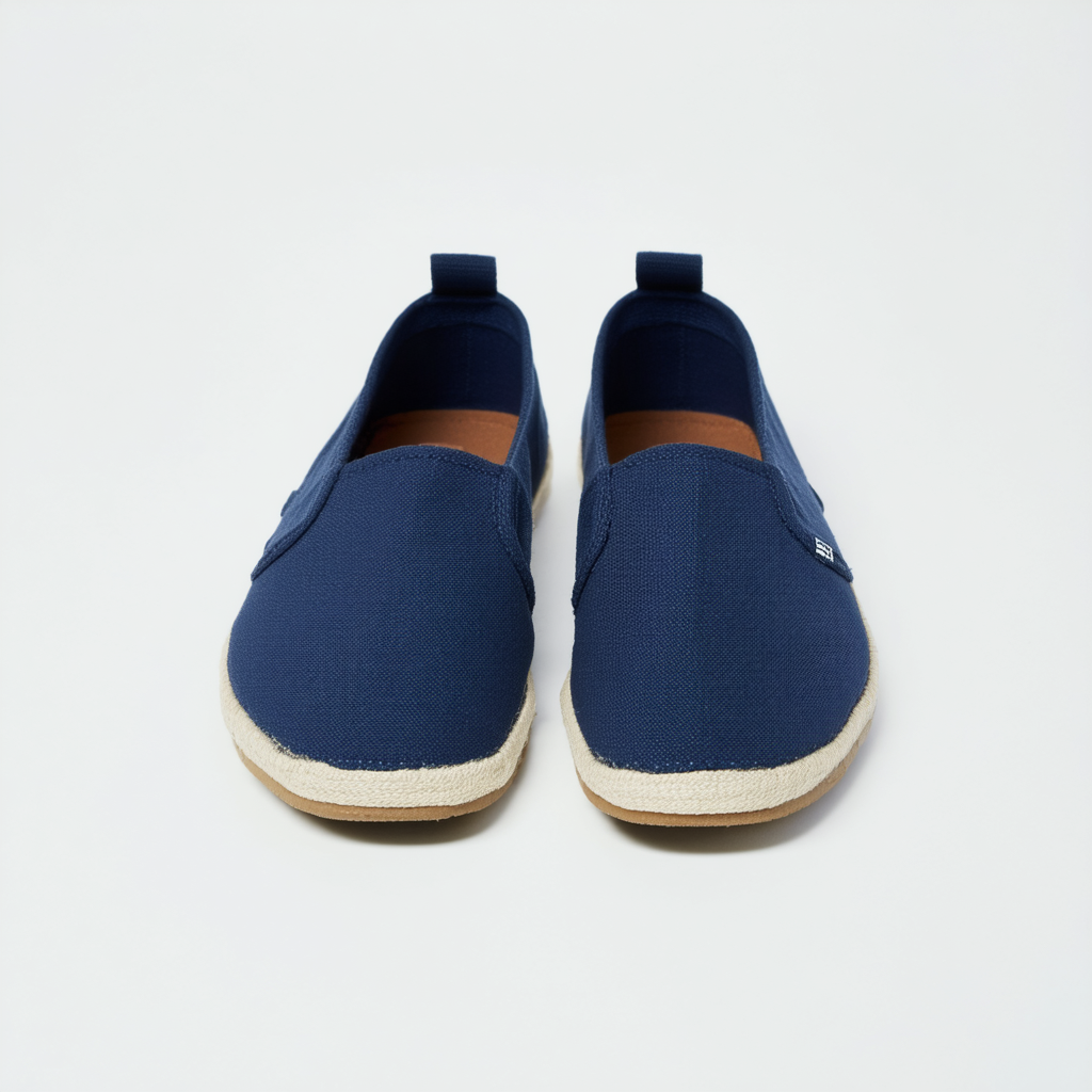 TOMS Women's Canvas Slip-On,Navy,9.5 M