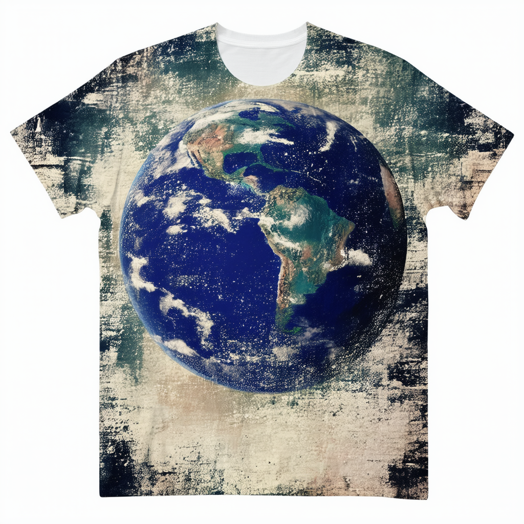 CafePress Earth Without Art Dark T Shirt Graphic Shirt
