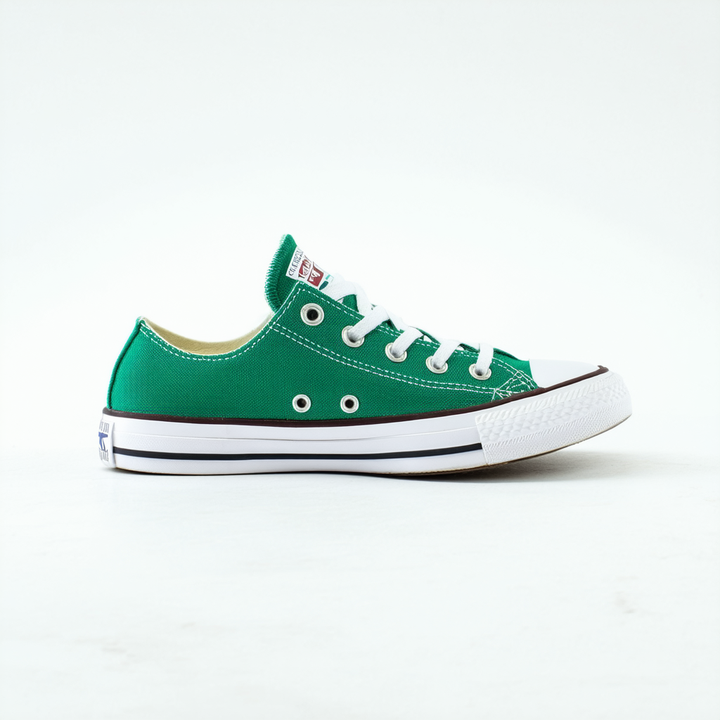 Converse Chuck Taylor All Star Lo Top Kelly Green Canvas Shoes men's 4/ women's 6