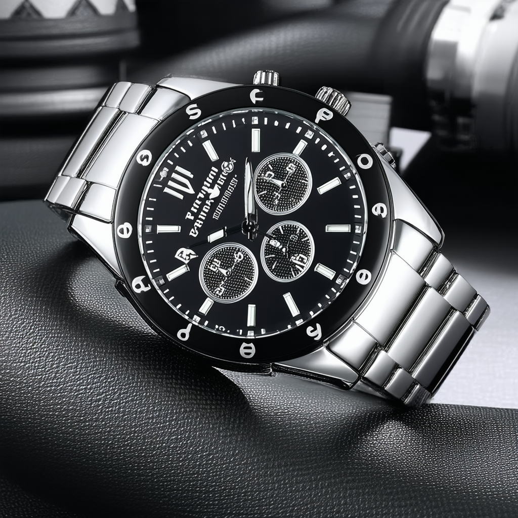 Stuhrling Original Men's 301.335952 Lifestyles Roulette Swiss Quartz Date Black Watch