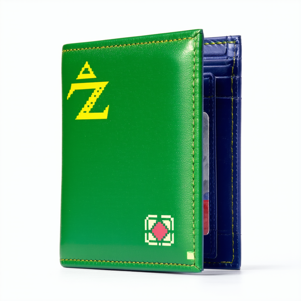 Nintendo Zelda Mix Material Bi-Fold Gift Boxed Wallet