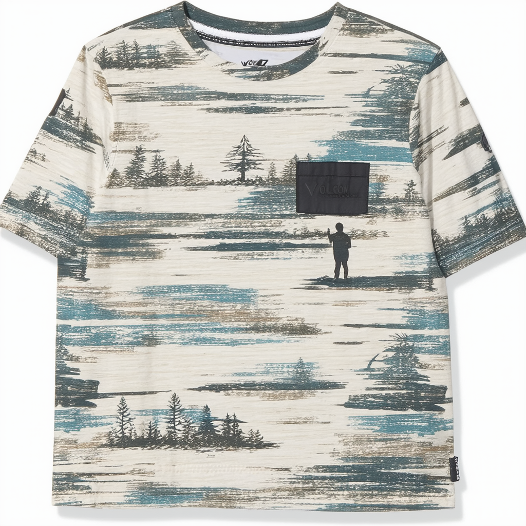 Volcom Big Boys' Sprinkler Stone Short-Sleeve T-Shirt