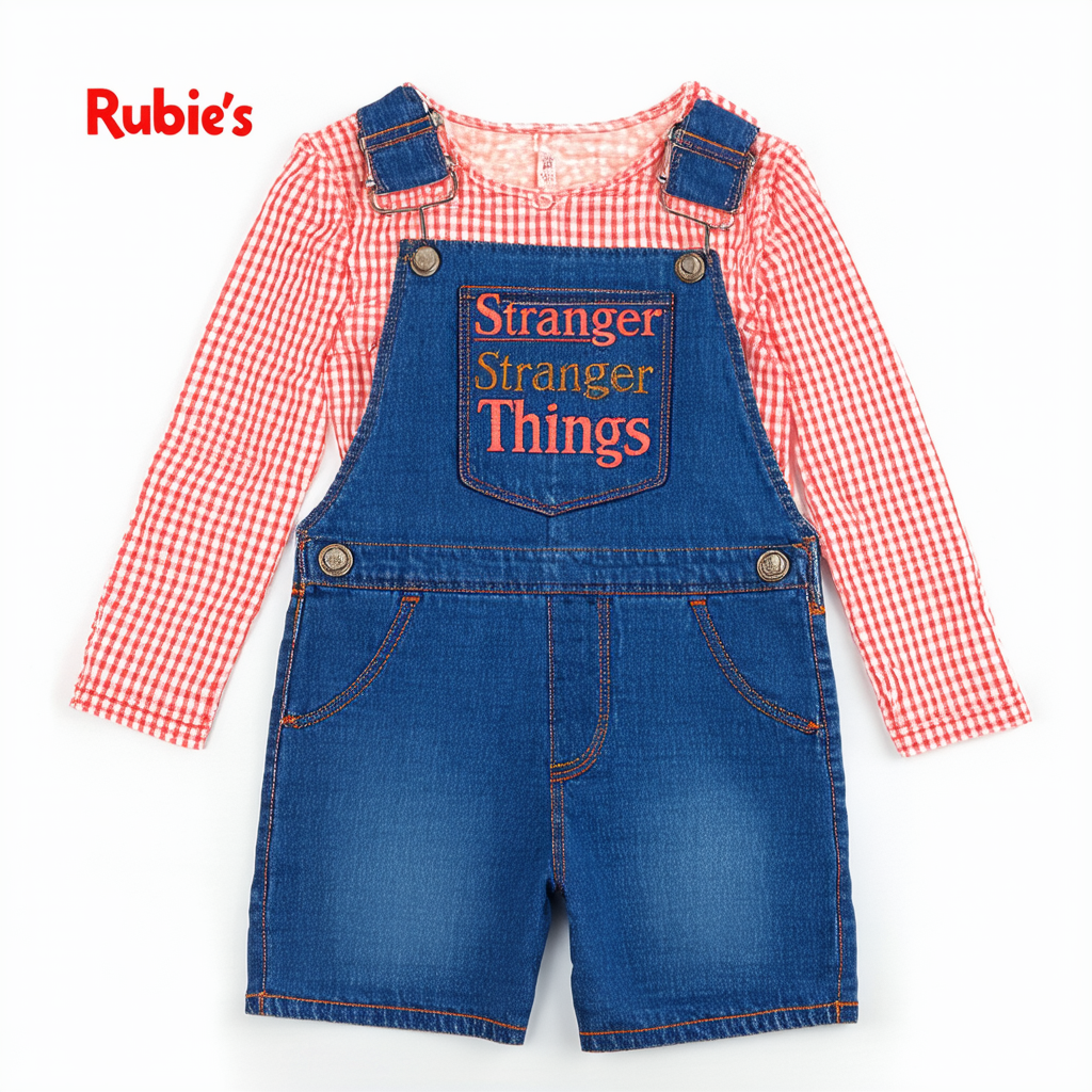 Rubie's Girls Stranger Things Eleven's Overalls