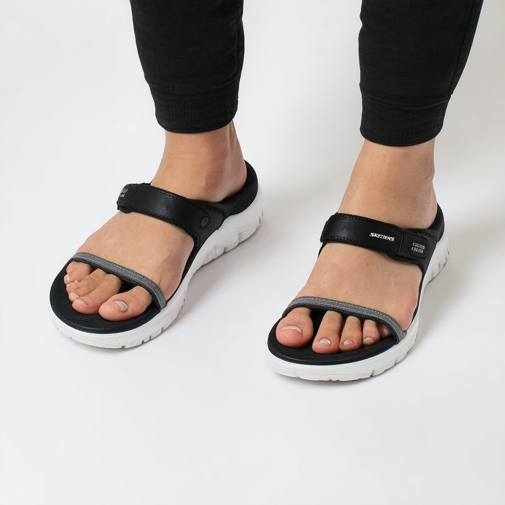 Skechers Cali Gear Arch Fit Ascend Adjustable Slides