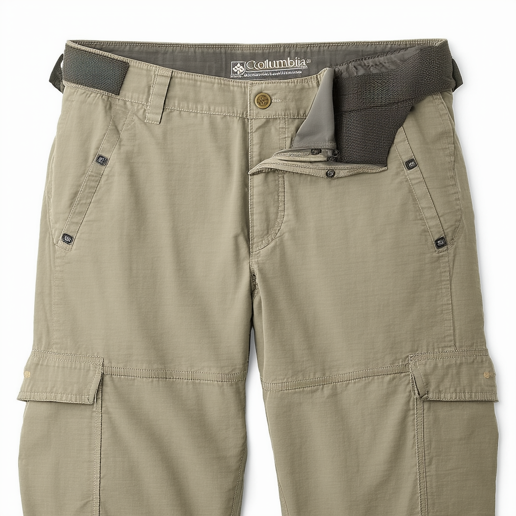 Columbia Men's Crested Butte Cargo Pant, Fossil, Large 30