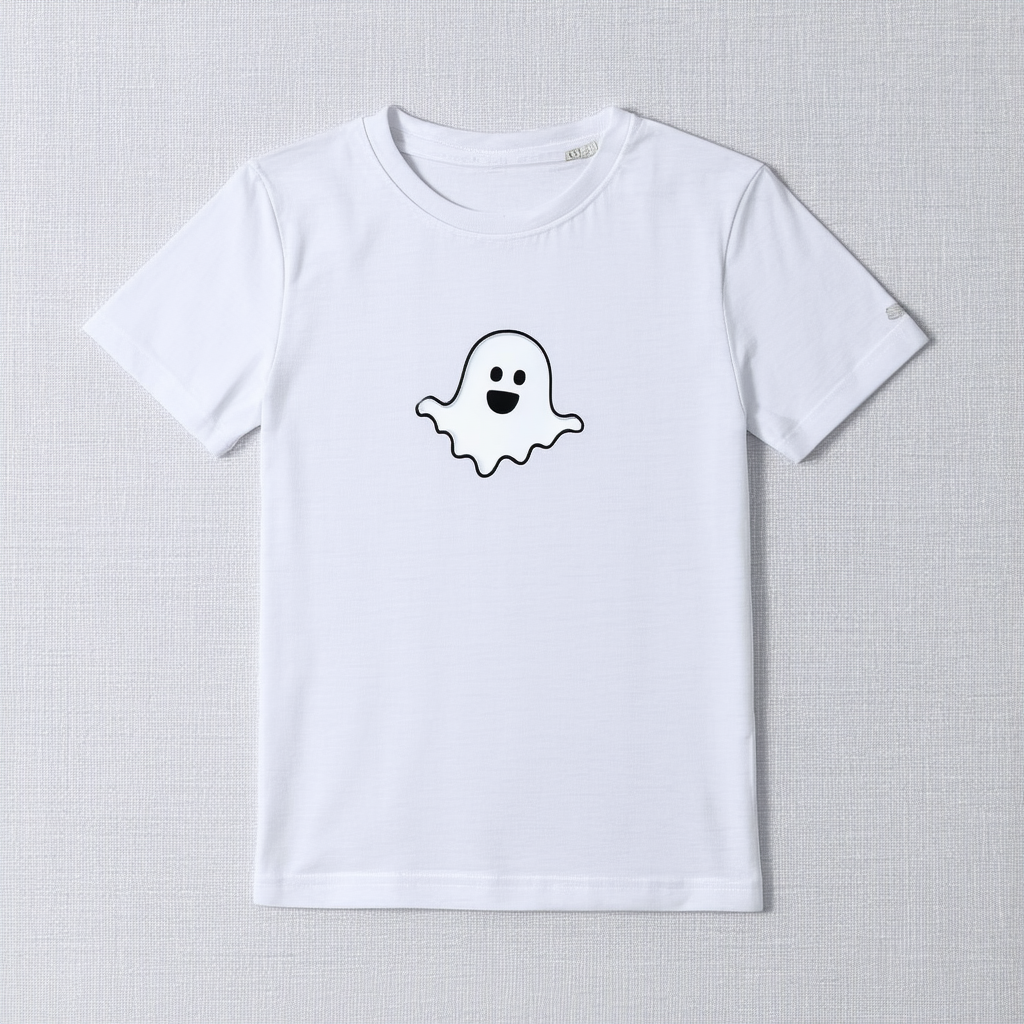 adidas Boys' Short Sleeve Cotton Bos Ghost Logo T-shirt