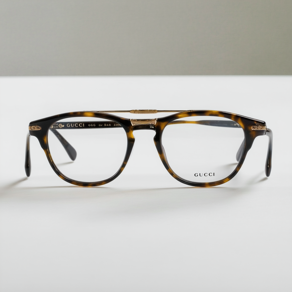 Gucci GG 3543 55 mm Dark Havana Frame / Clear Lens Eyeglasses