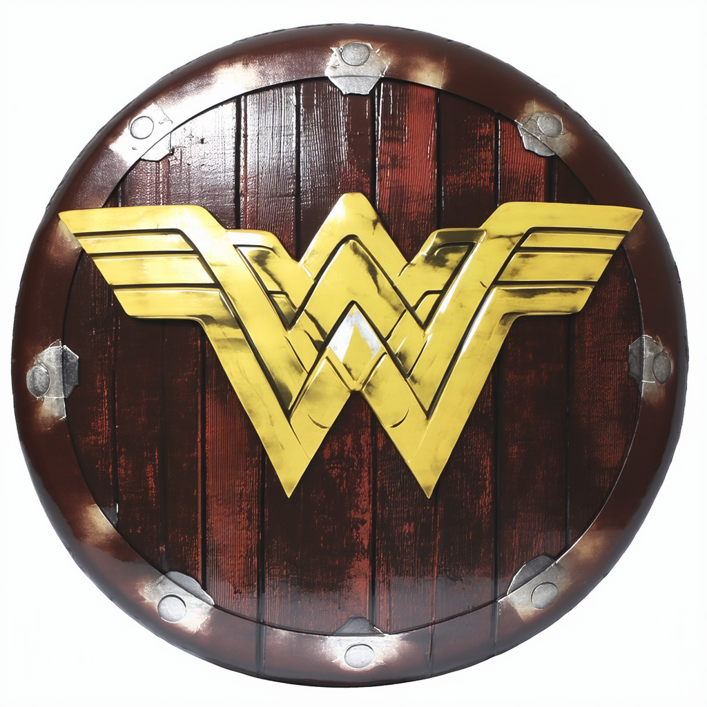 Rubie's Justice League Child's Wonder Woman 12" Costume Shield, Brown