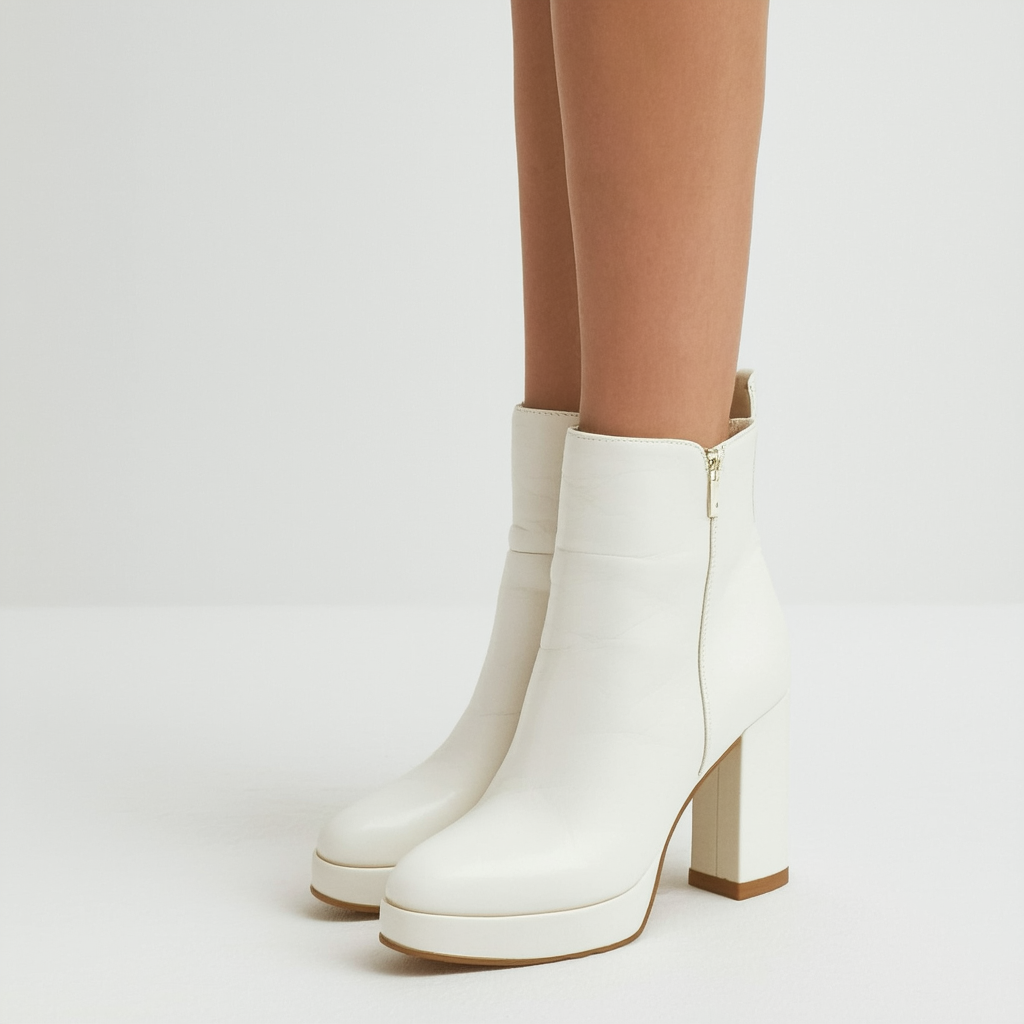 NINE WEST Women's Iverges Platform Ankle Boot