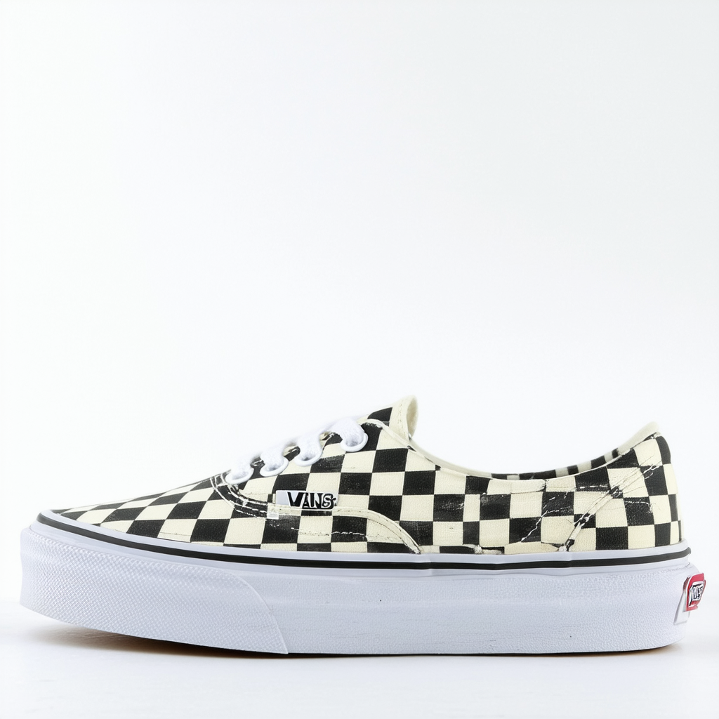 Vans womens Checkerboard Authentic Platform 2.0