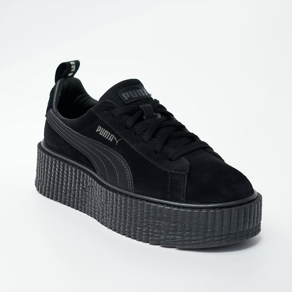 PUMA x Fenty Cleated Creeper Suede Black