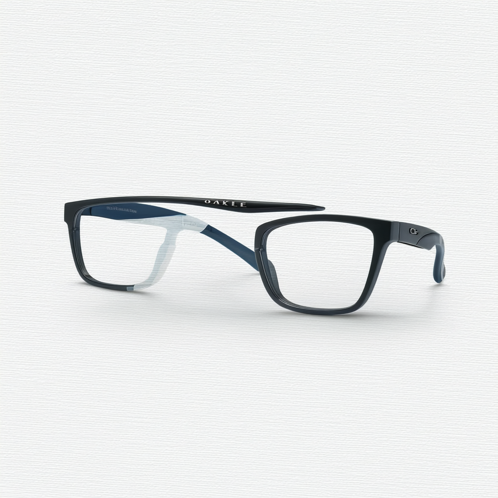 Oakley Men's Ox8051 Hyperlink Asian Fit Square Prescription Eyewear Frames
