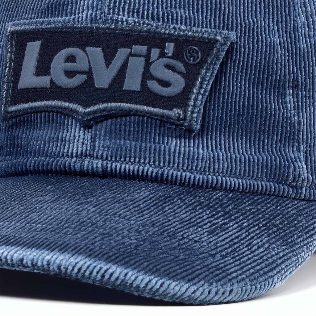 Levi's Men's Corduroy Baseball Cap, Navy, One Size