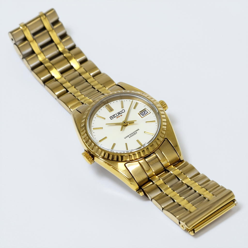Seiko Dual Tone Ladies 12mm Expansion Watch Band