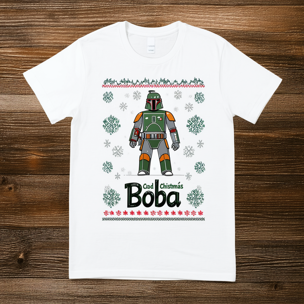 Men's Star Wars Christmas Boba It's Cold Outside T-Shirt