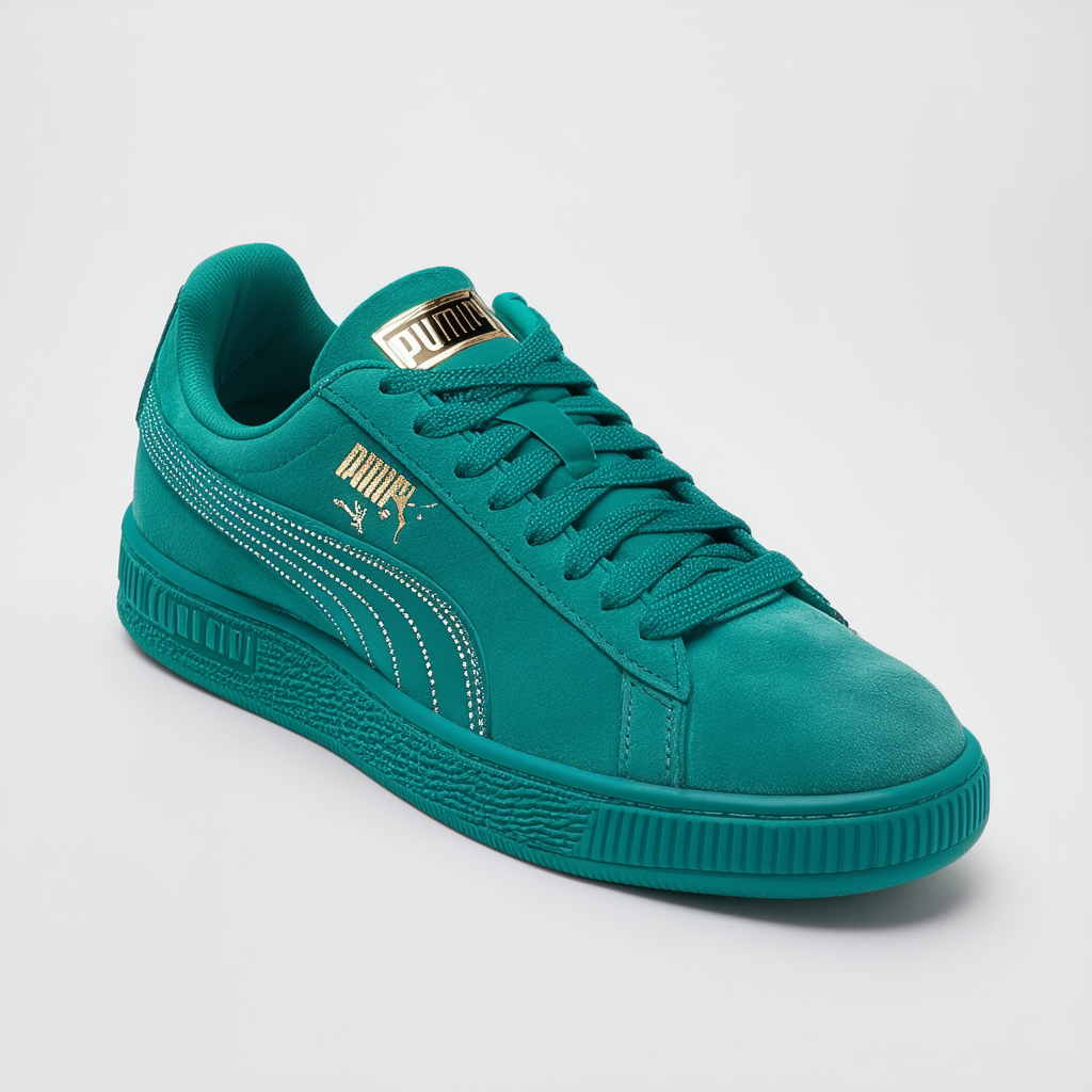 PUMA Women's Suede Jewel WN's Sneaker