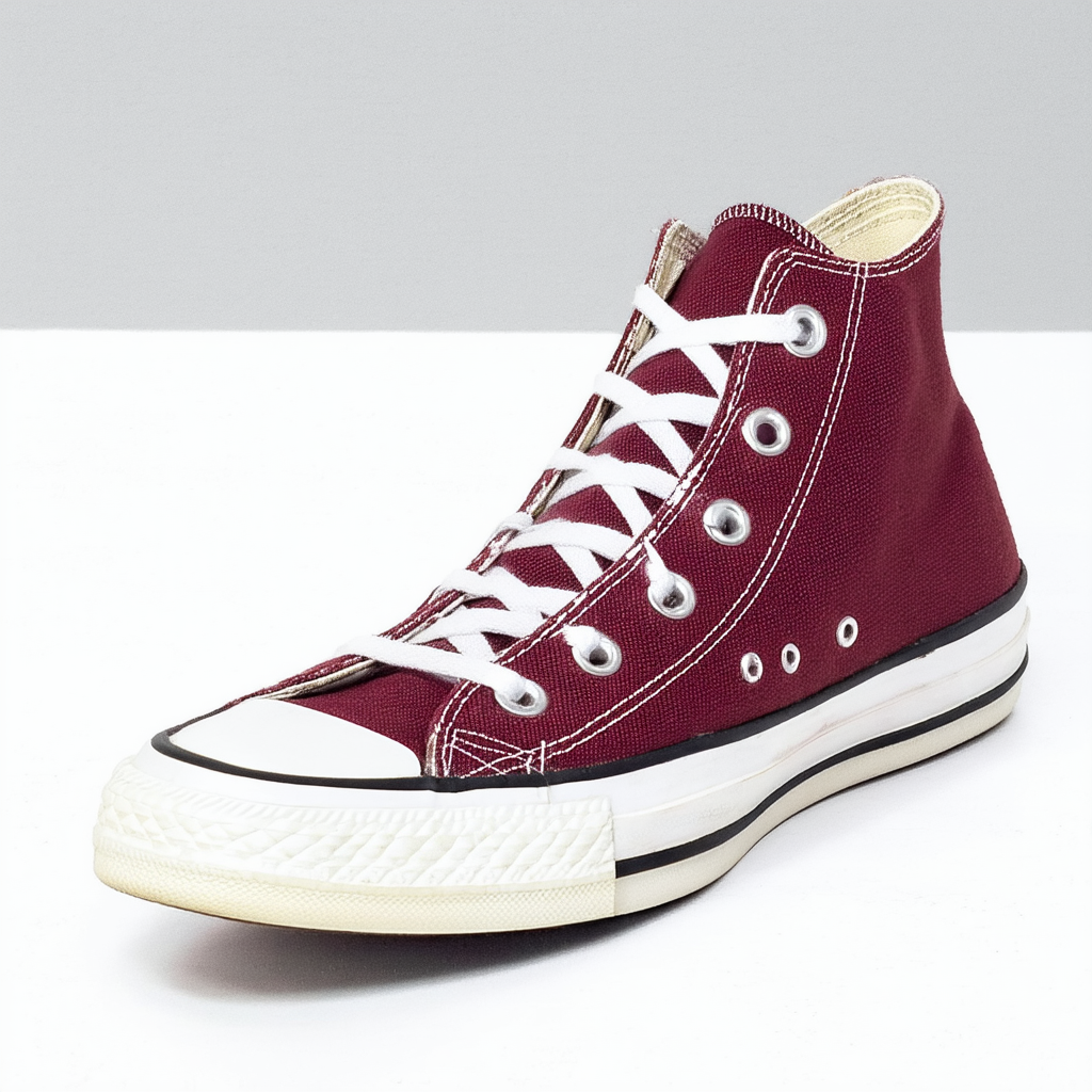 Converse Unisex Chuck Taylor All Star Seasonal Lo Top Maroon Sneaker - 5 Men - 7 Women