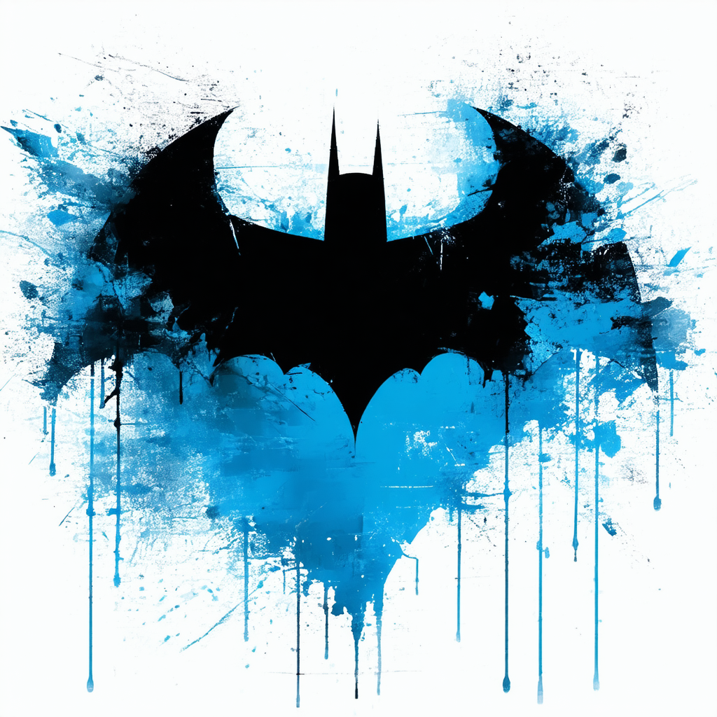 Batman Men's Nightwing Symbol T-Shirt Black