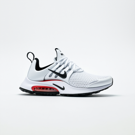 Nike Men's Air Presto White/Black-University Red (CT3550 101)