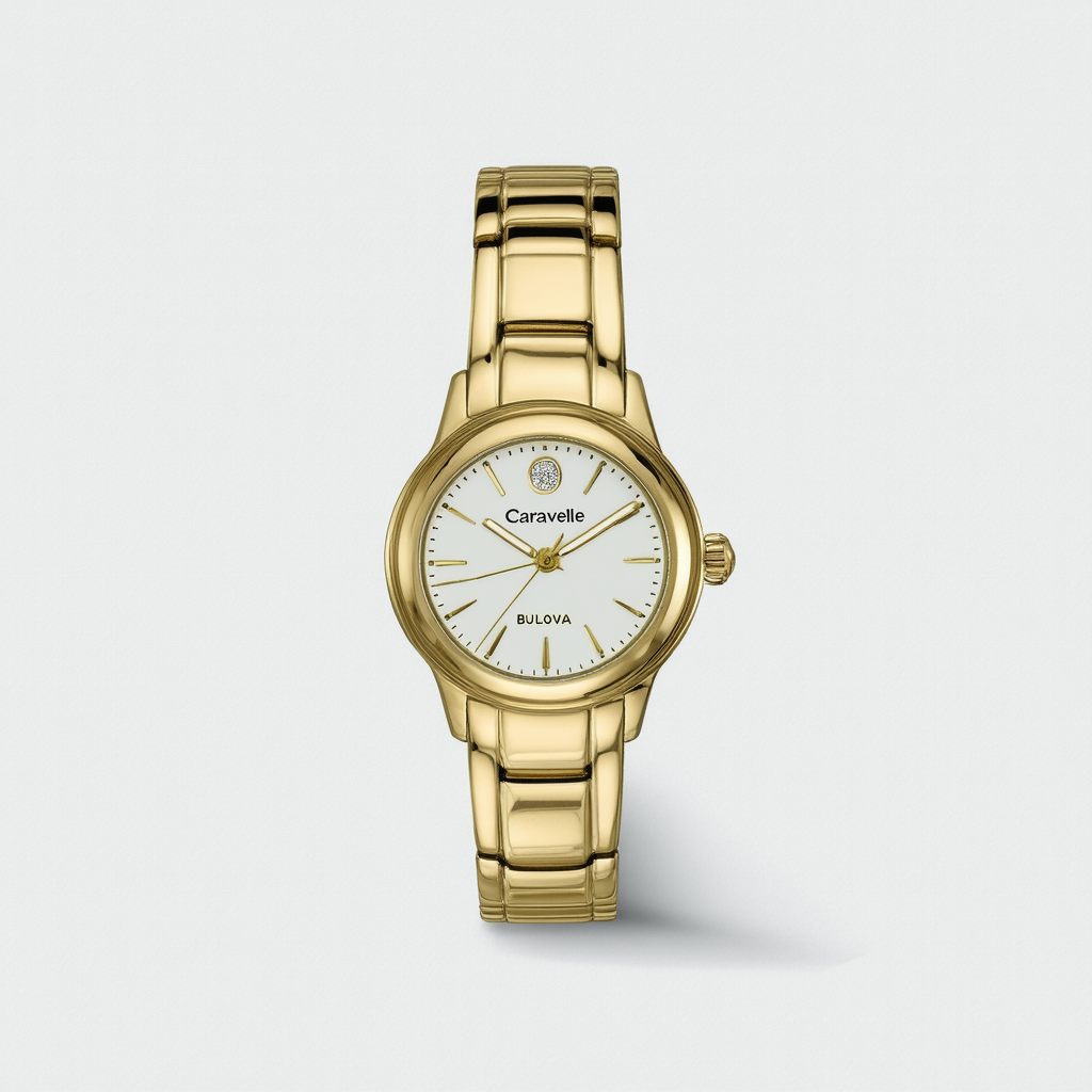 Caravelle by Bulova Women's 43L124 Classic Lug Case Design Watch