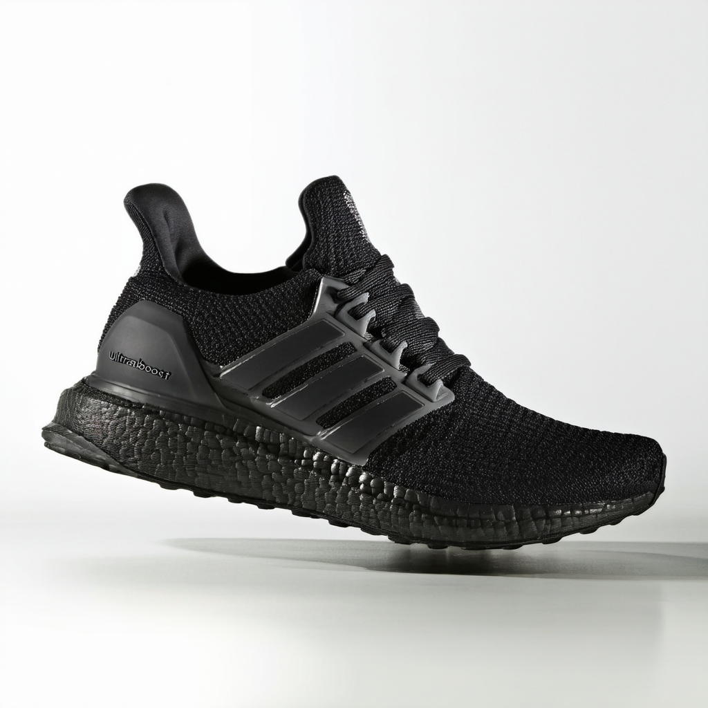 adidas AW16 Mens Ultraboost ST Running Shoes - Black - Stability - US 9 - Black