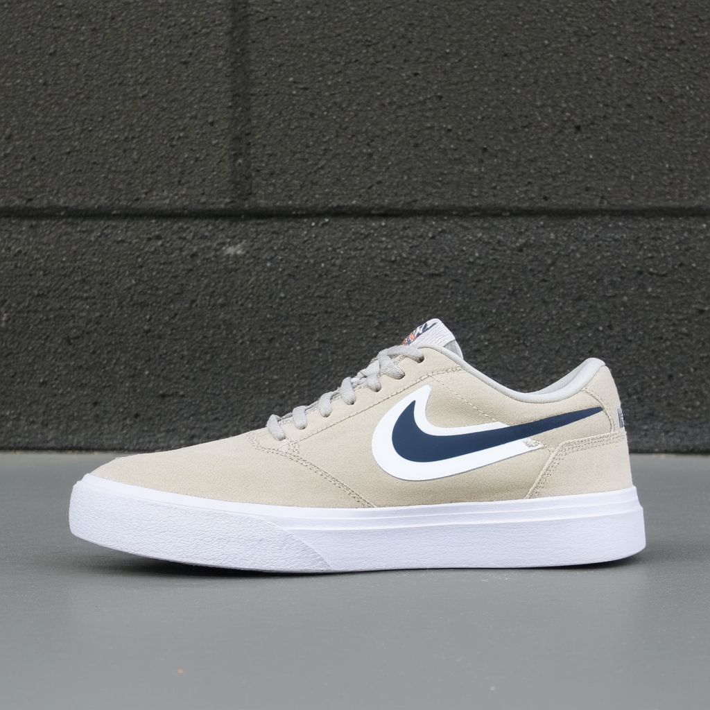 Nike SB Koston Hypervulc Sneakers Light Bone/White Deep Night Mens 10