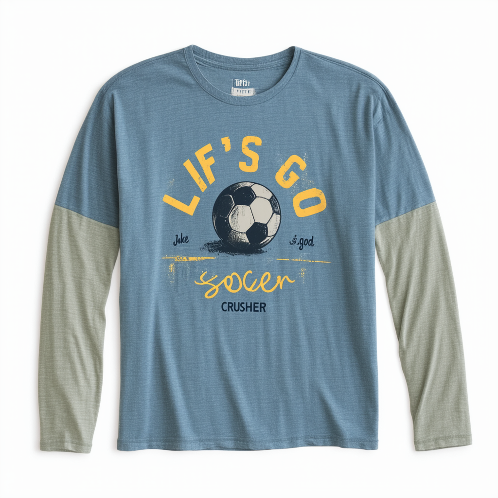 Life is good Men's Jake Lig Soccer Crusher Tee