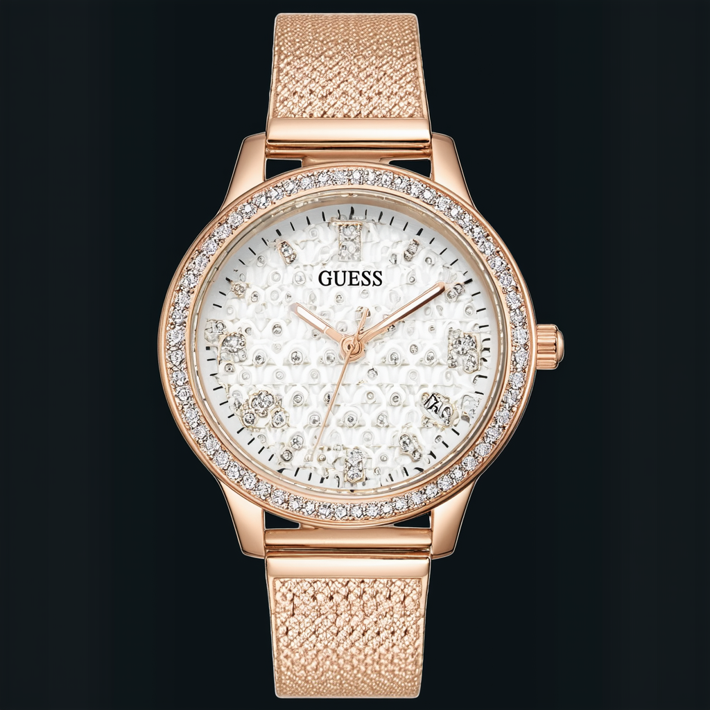 Guess Ladies Lacey Silouette Watch U11015L1