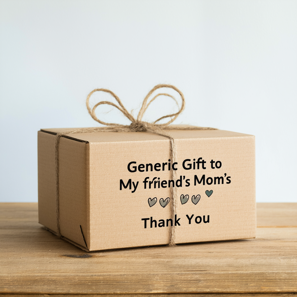 Generic, Globright Gift to My Boyfriend's Mom Thank You Standard Box